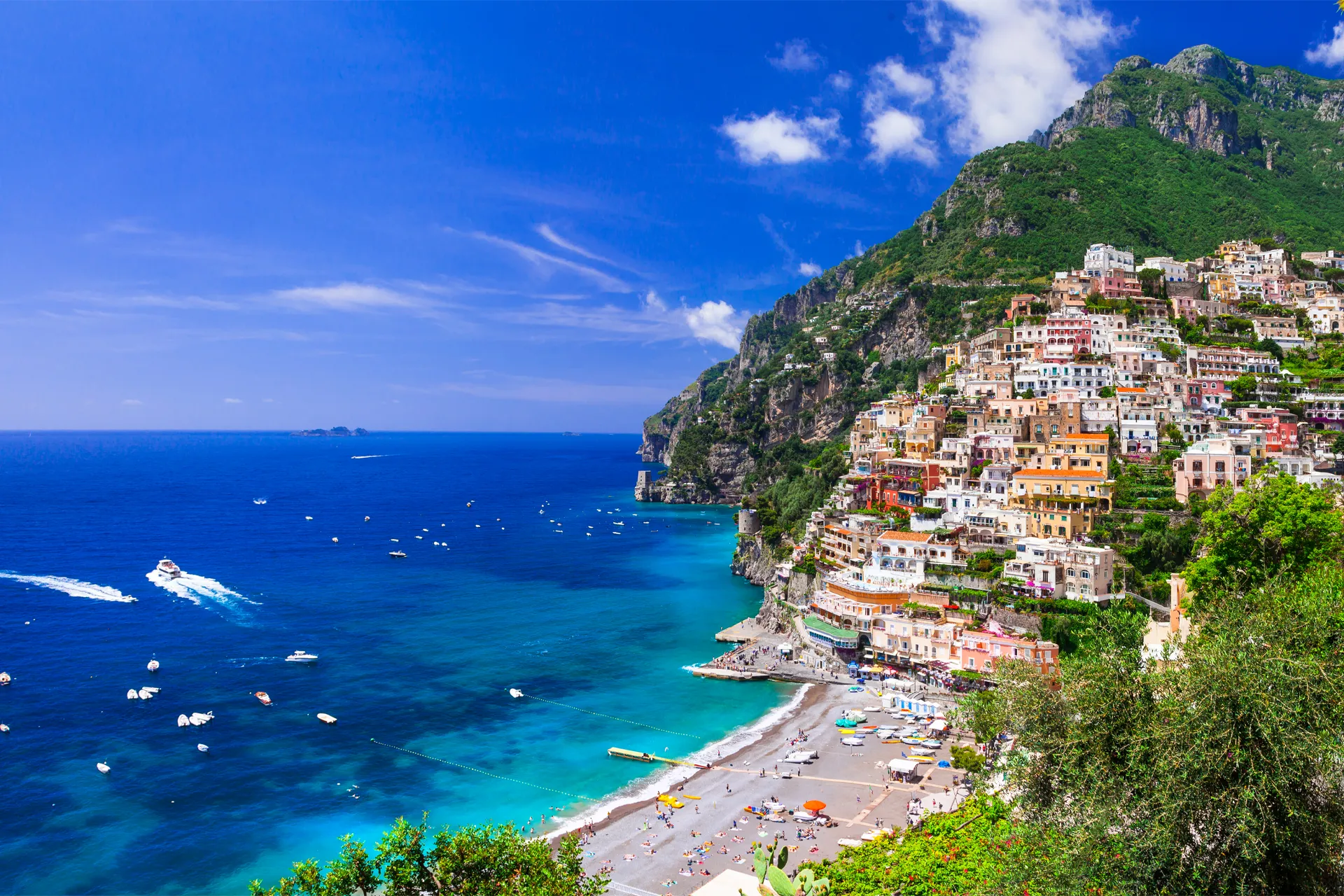Amalfi to Positano Route